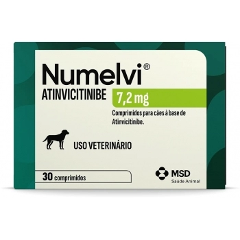 NUMELVI 7.2MG - TRATAMENTO PARA COCEIRA - COM 30 COMPRIMIDOS - MSD
