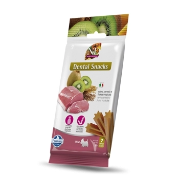 ND TROPICAL DENTAL SNACK CÃES ADULTO MINI SUÍNO 60GR - FARMINA