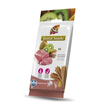 ND TROPICAL DENTAL SNACK CÃES ADULTOS MEDIUM & MAXI 100GR - FARMINA