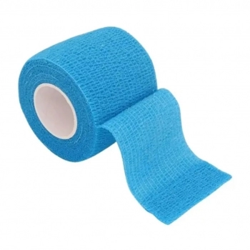 BANDAGEM FLEXÍVEL LATEX HOPPNER CH - 5CM - AZUL CLARO