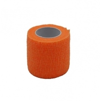 BANDAGEM FLEXÍVEL LATEX HOPPNER CH - 5CM - LARANJA