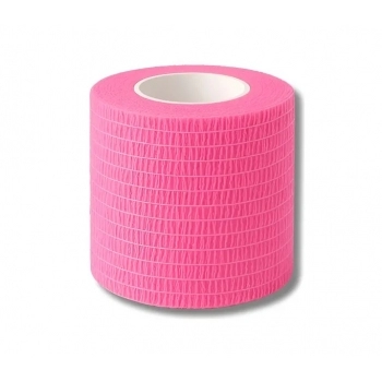 BANDAGEM FLEXÍVEL LATEX HOPPNER - 5CM - ROSA