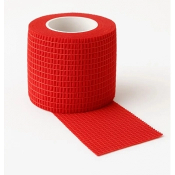 BANDAGEM FLEXÍVEL LATEX HOPPNER CH - 5CM - VERMELHO