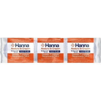 ATADURA DE CREPOM HANNA 10CM X 1,80M PACOTE COM 12 - LINHA PREMIUM - AMED