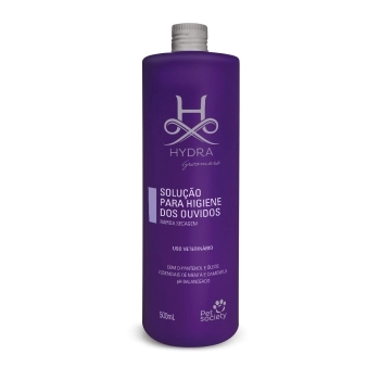 HYDRA GROOMERS SOLUÇÃO PARA LIMPEZA DE OUVIDOS 500ML - PET SOCIETY
