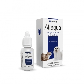SOLUÇÃO OFTÁLMICA ALLEQUA 10ML - UCBVET