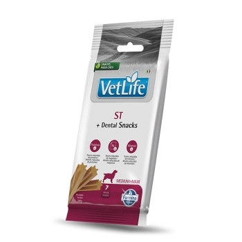 VET LIFE DENTAL SNACK CÃES ADULTOS MINI ST 60GR - FARMINA
