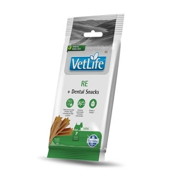 VET LIFE DENTAL SNACK CÃES ADULTOS MINI RE 60GR - FARMINA