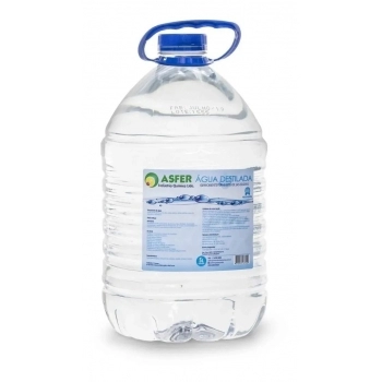 AGUA DESTILADA 5L - ASFER