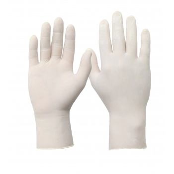 LUVA DE PROCEDIMENTO LATEX COM PÓ TAMANHO P - COM 100UN - SOFT AID