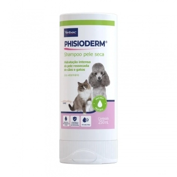 PHISIODERM SHAMPOO PELE SECA 250ML - VIRBAC
