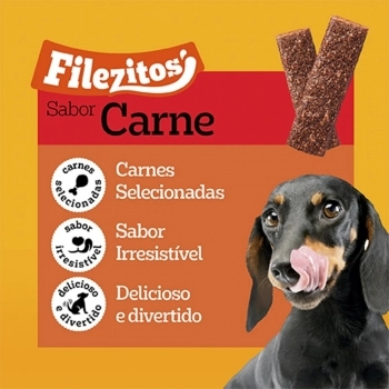 PETISCO FILEZITOS ADULTO SABOR CARNE 60G - PEDIGREE