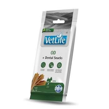 VET LIFE DENTAL SNACK CÃES ADULTOS MINI OD 60GR - FARMINA