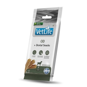 VET LIFE DENTAL SNACK CÃES ADULTOS MEDIUM & MAXI OD 100GR - FARMINA