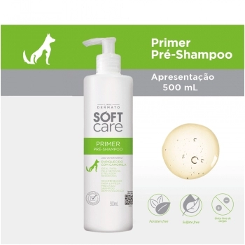 SHAMPOO PRÉ-BANHO PRIMER 500ML - SOFT CARE