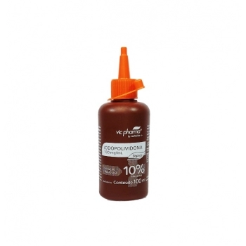 SOLUÇÃO AQUOSA IODOPOLIVIDONA 10% 100ML - VIC PHARMA