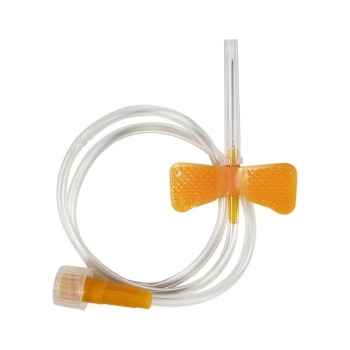 ESCALPE DESCARTAVEL 25G - LARANJA - DESCARPACK