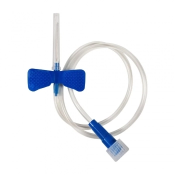 ESCALPE DESCARTAVEL 23G - AZUL - DESCARPACK