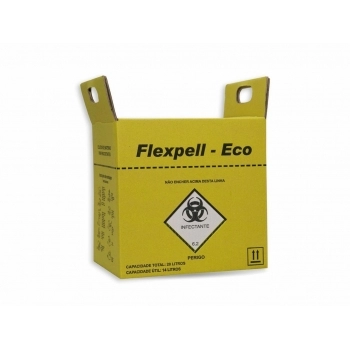COLETOR PARA MATERIAL PERFURO-CORTANTE 20 LTS - FLEXPELL
