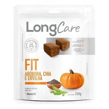 PETISCO LONGCARE FIT SABOR ABÓBORA, CHIA E ERVILHA 250G - AVERT
