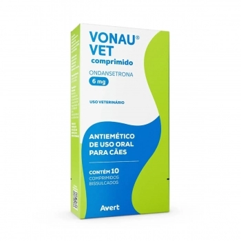 ANTIEMÉTICO VONAU VET 6MG COM 10 COMPRIMIDOS - AVERT