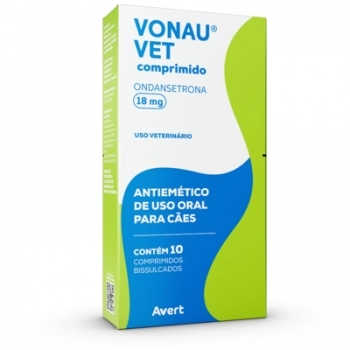 ANTIEMÉTICO VONAU VET 18MG COM 10 COMPRIMIDOS - AVERT