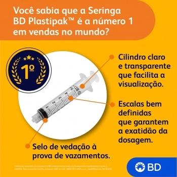 SERINGA PLASTIPAK 3ML LL 0,70X25 AL VET