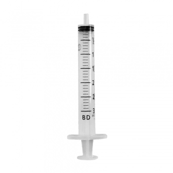 SERINGA DESCARTÁVEL 3ML SEM AGULHA LUER SLIP - BD PLASTIPAK