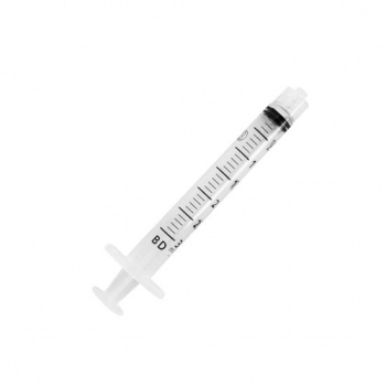 SERINGA DESCARTÁVEL 3ML SEM AGULHA LUER LOCK - BD PLASTIPAK