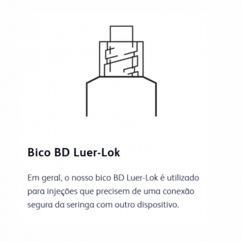 SERINGA DESCARTÁVEL 5ML SEM AGULHA LUER LOCK - BD PLASTIPAK