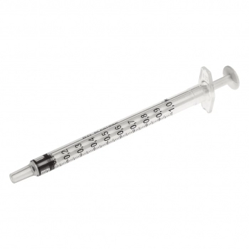 SERINGA DESCARTÁVEL 1ML SEM AGULHA LUER SLIP TUBERCULINA - BD PLASTIPAK