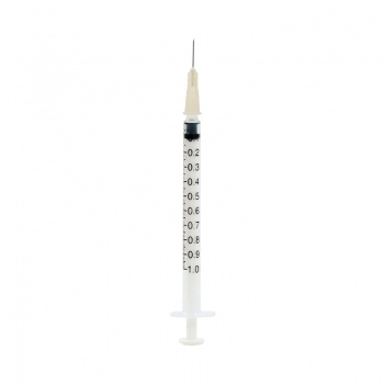 SERINGA DESCARTÁVEL 1ML COM AGULHA 0,38 X 13 LUER SLIP TUBERCULINA - BD PLASTIPAK