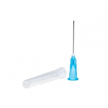 AGULHA 25 X 0,60MM - AZUL - BD PRECISIONGLIDE