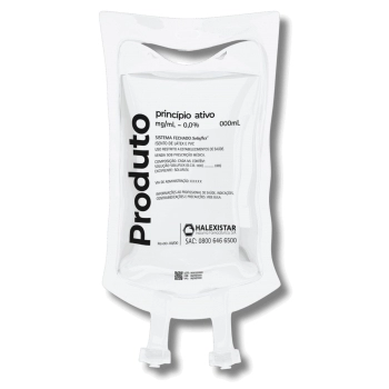 SOLUÇÃO RINGER COM LACTATO DE SODIO 500ML - ISENTO DE LÁTEX E PVC - HALEXISTAR