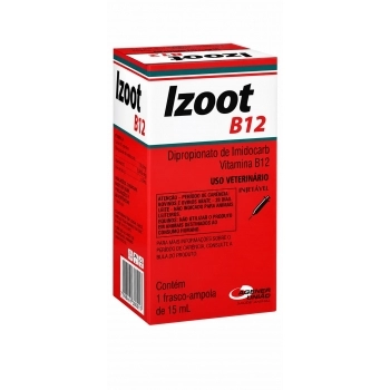 IZOOT B12 SOLUÇÃO INJETÁVEL 15ML - AGENER UNIÃO