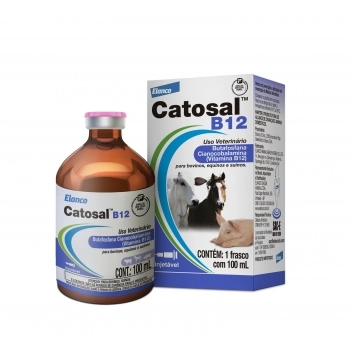 CATOSAL B12 SOLUÇÃO INJETÁVEL 100ML - ELANCO