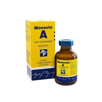 MONOVIN A SOLUÇÃO INJETÁVEL 20ML - BRAVET