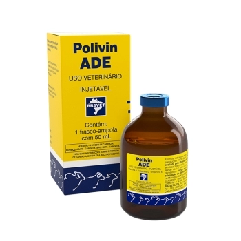POLIVIN ADE SOLUÇÃO INJETÁVEL 50ML - BRAVET
