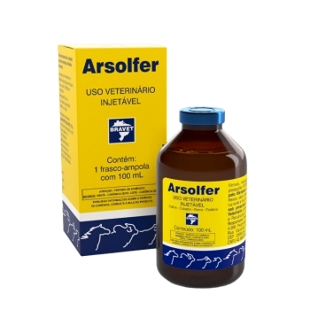 SUPLEMENTO ARSOLFER SOLUÇÃO INJETÁVEL 100 ML - BRAVET