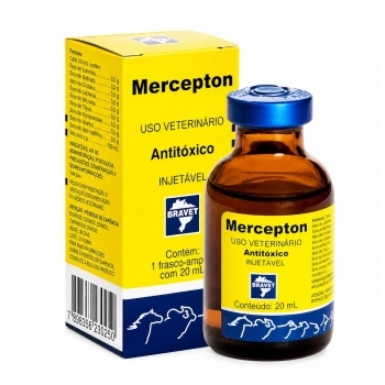 MERCEPTON SOLUÇÃO INJETÁVEL 20ML - BRAVET