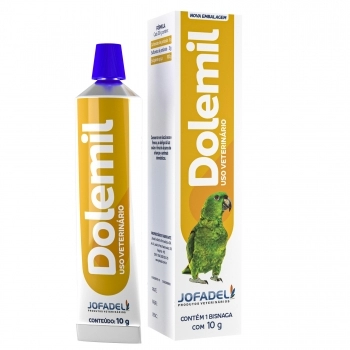 DOLEMIL POMADA SARNICIDA PARA AVES 10G - JOFADEL