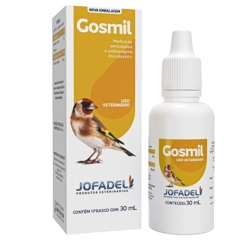 ANTISSÉPTICO E ANTITUSSÍGENO GOSMIL - FRASCO 30ML - JOFADEL