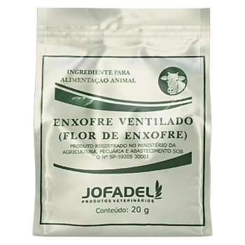 ENXOFRE VENTILADO (FLOR DE ENXOFRE) JOFADEL 20G - JOFADEL