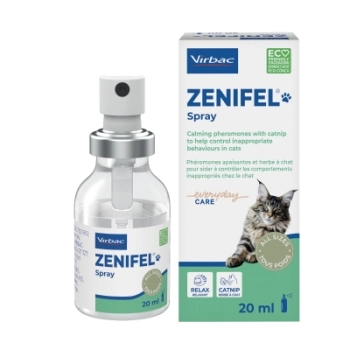ZENIFEL SPRAY CALMANTE PARA GATOS 60ML - VIRBAC