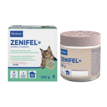 ZENIFEL GEL DIFUSOR CALMANTE PARA GATOS 230G - VIRBAC