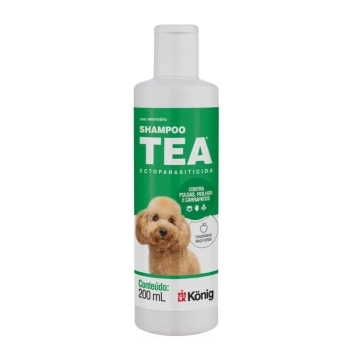 SHAMPOO ECTOPARASICIDA TEA PARA CÃES 200ML - KONIG