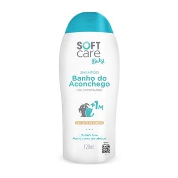 SHAMPOO BANHO DO ACONCHEGO BABY 120ML - SOFT CARE
