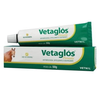 VETAGLÓS POMADA ANTI-INFECCIOSA, EPITELIZANTE E CICATRIZANTE 50G - VETNIL