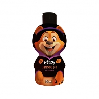 BEEPS SHAMPOO 2 EM 1 - EDIÇÃO HALLOWEEN 300 ML - PET SOCIETY