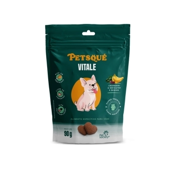 PETISCO PETSQUÉ VITALE CRANBERRY & ESPINAFRE & BANANA 90G - PET SOCIETY